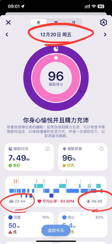 早睡早起了两天，效果都还不错